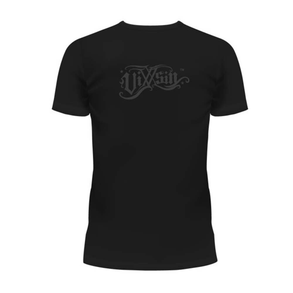 VIXXSIN - WING SKULL THORN Heren Tshirt - Zwart